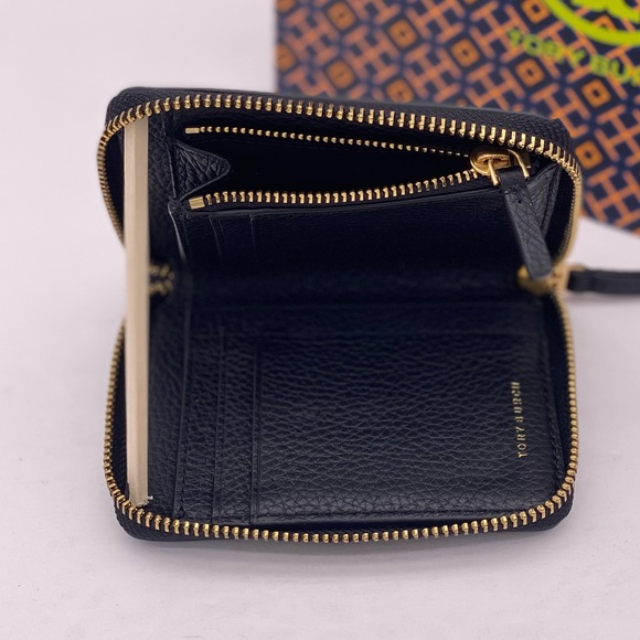 Tory Burch Britten Medium Wallet Black - Picture 9 of 9